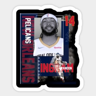 Brandon Ingram 14 Sticker